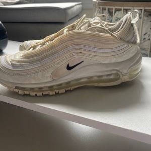 Nike air max 97 reflective logo cream